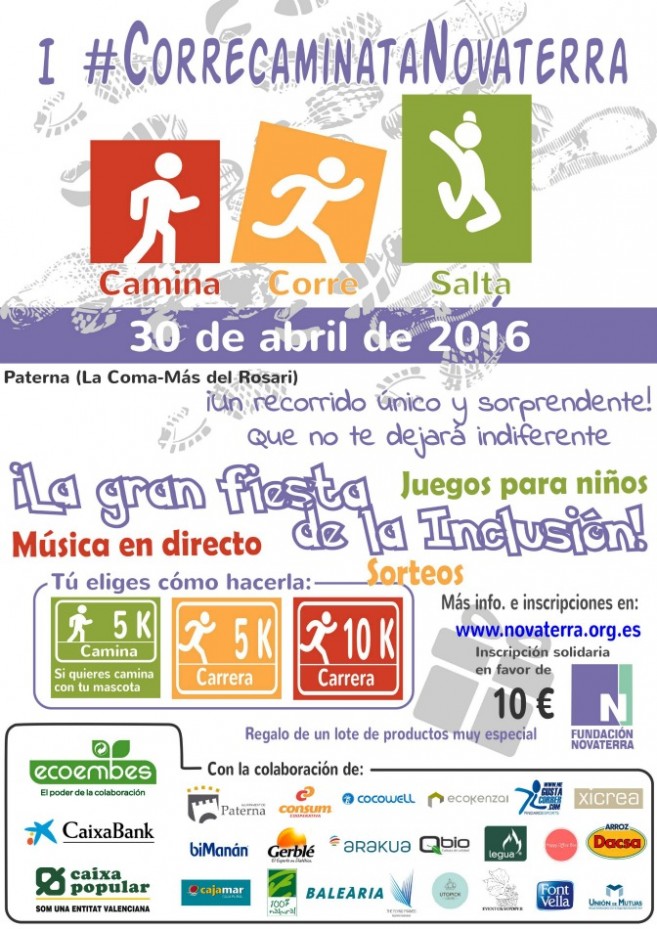 Cartel Correcaminata redu