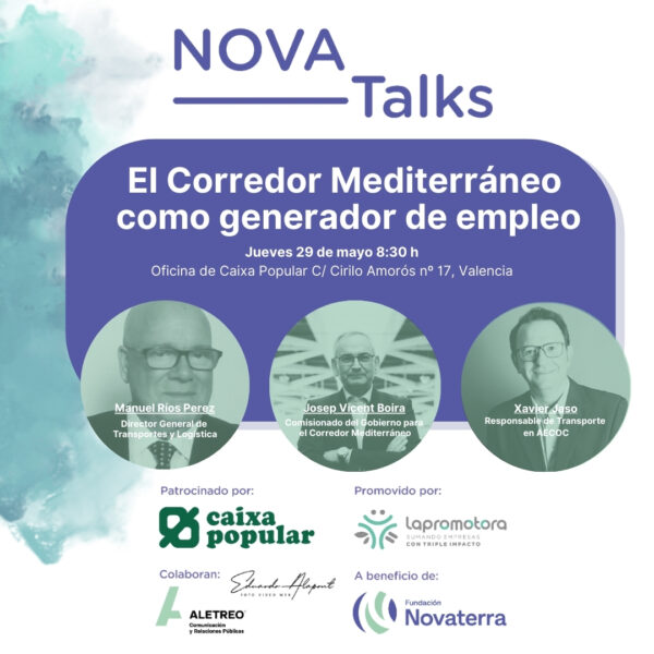 NOVATalks El Corredor Mediterráneo panel completo