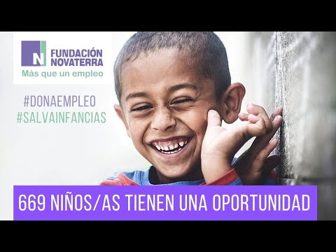 669 niños tienen una oportunidad gracias a Novaterra