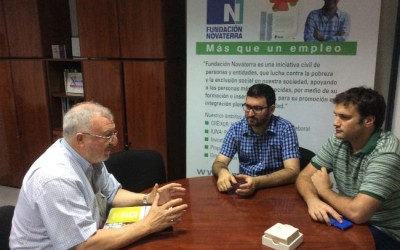 Podemos visita la Fundación Novaterra para conocer su compromiso contra la exclusión social en Valencia