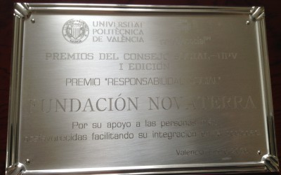 Novaterra: I Premio de Responsabilidad Social del Consell Social de la UPV