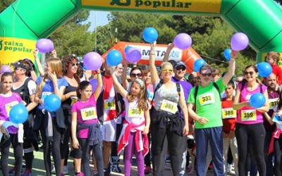 Más de 350 personas y 80 voluntarios/as han participado en la I #Correcaminata Novaterra por la inclusión en el Barrio de La Coma