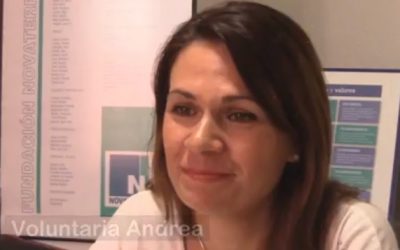 Andrea, voluntaria: «La palabra que mejor define a Novaterra es compromiso»