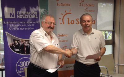 Fundación Novaterra y Geroresidencias (La Saleta) aliadas por la inclusión social