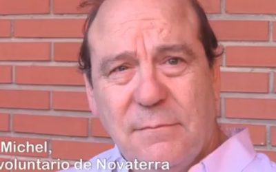 Michel Henric-Coll, voluntario de Novaterra: «Novaterra es para mí Humanidad»