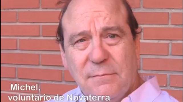 Michel Henric-Coll, voluntario de Novaterra: «Novaterra es para mí Humanidad»