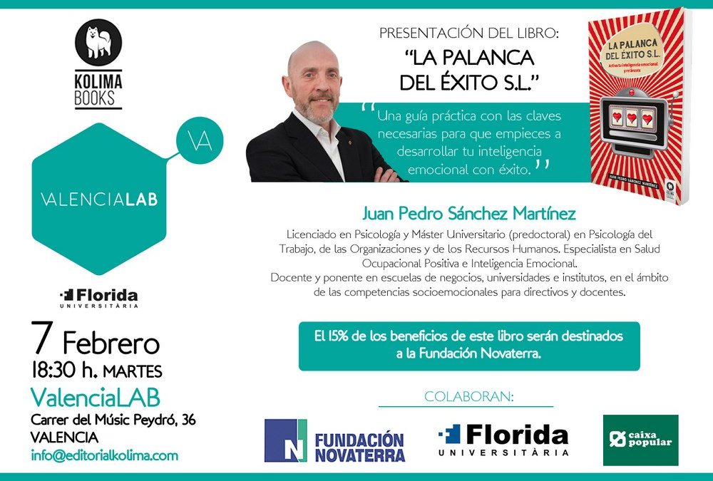 [7 feb.] Presentación libro: «La palanca del éxito»