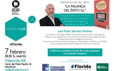 [7 feb.] Presentación libro: «La palanca del éxito»