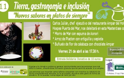 21 abril Masterclass con el chef Carlos Julián