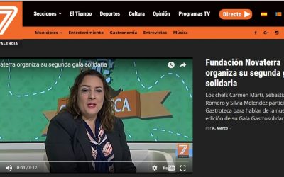Novaterra en el programa «Gastroteca» de Tele 7 Valencia