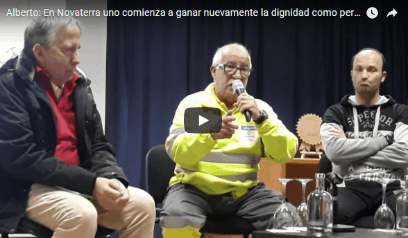 Alberto: En Novaterra uno comienza a ganar nuevamente la dignidad como persona