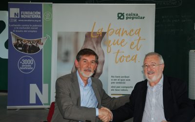 Los clientes de Caixa Popular destinan parte de sus ahorros a un proyecto de la Fundación Novaterra