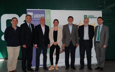 Convenio Caixa Popular y Fundación Novaterra, un lustro creciendo juntas