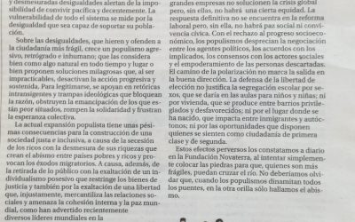 Ximo Garcia Roca: «Desigualdad y populismo»