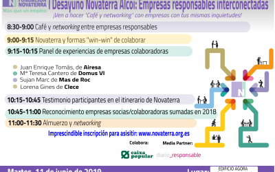 I Networking Novaterra Alcoi de Empresas Responsables Interconectadas