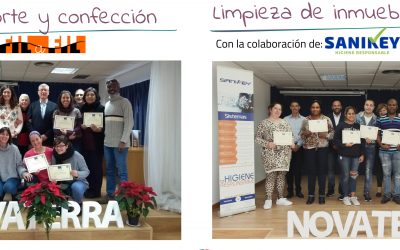 Por segundo año consecutivo, Novaterra desarrolla el programa «Itinerarios de inserción» financiado por la Generalitat Valenciana y la Unión Europea