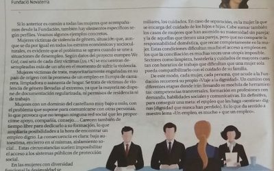 Reme Morales: «Las mujeres y su exclusión del mundo laboral»