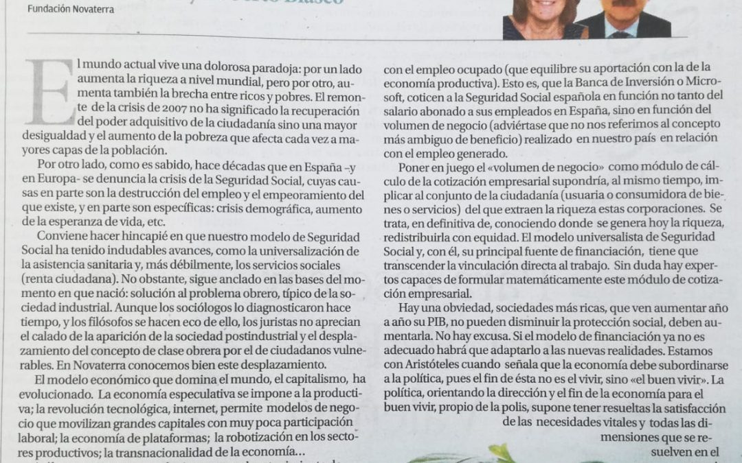 crisis la seguridad social