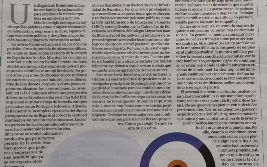 estado de la investigación en España