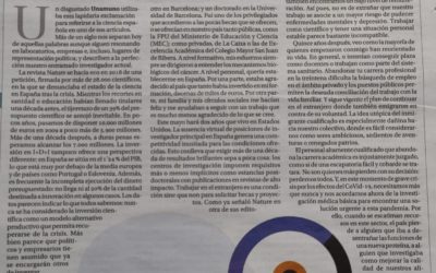 El estado de la investigación en España, por Roberto Albero