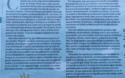 Jesús Conill: «Compromiso por la dignificación del trabajo»