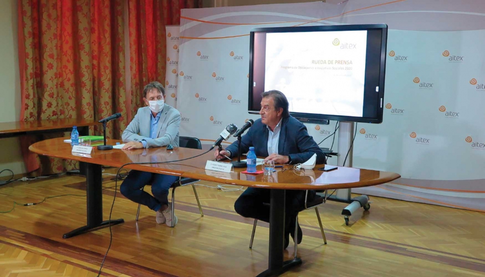 Aitex colabora con los itinerarios de inserción socio laboral de la Fundación Novaterra en Alcoy