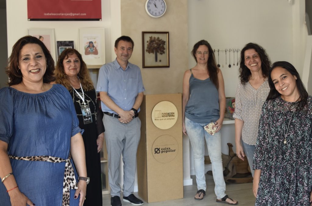 Cuatro emprendedoras inician sus proyectos en plena crisis del coronavirus gracias a la alianza entre Novaterra y Caixa Popular