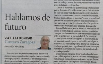 Gustavo Zaragoza: «Hablamos de futuro»