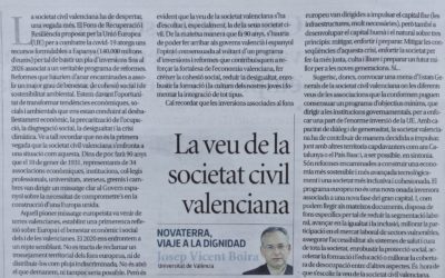 Josep Vicent Boira: «La veu de la societat civil valenciana»