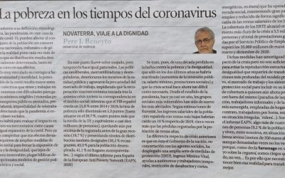 Pere J. Beneyto: «La pobreza en los tiempos del coronavirus»