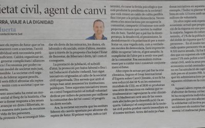 Julio Huerta: «Societat civil, agent de canvi»
