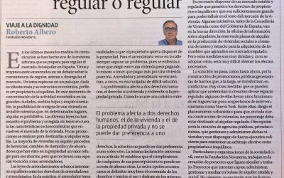 Vivienda en alquiler, regular o regular, por Roberto Albero