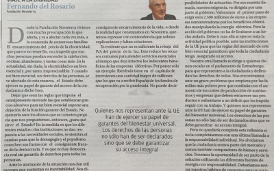 El precio de la luz, por Fernando del Rosario