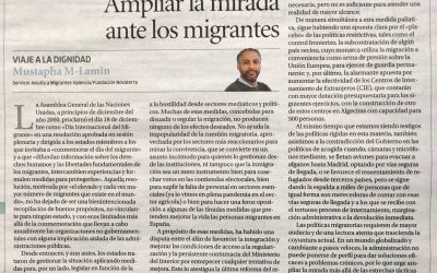 Ampliar la mirada ante los migrantes, por Mustapha M-Lamin en el Día Internacional del Migrante