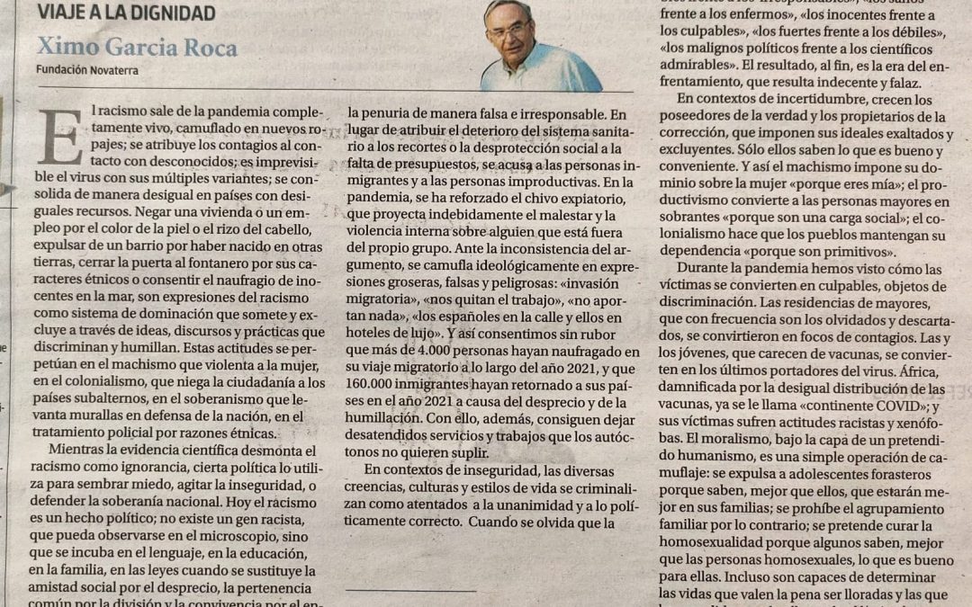 Racismos y Camuflajes, por Ximo García Roca