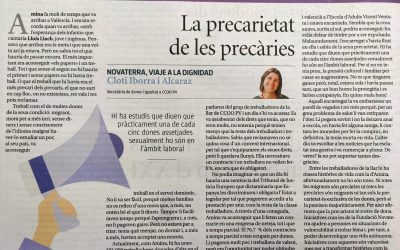La precariedad de las precarias, por Cloti Iborra I Alcaraz