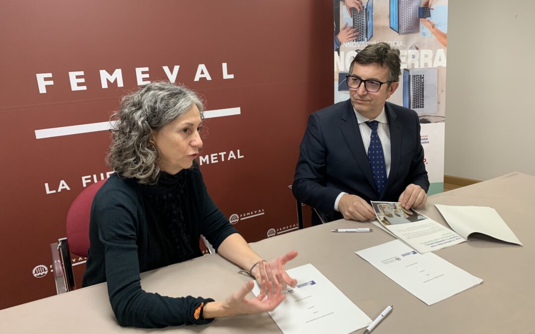 Firma FEMEVAL y Fundación Novaterra