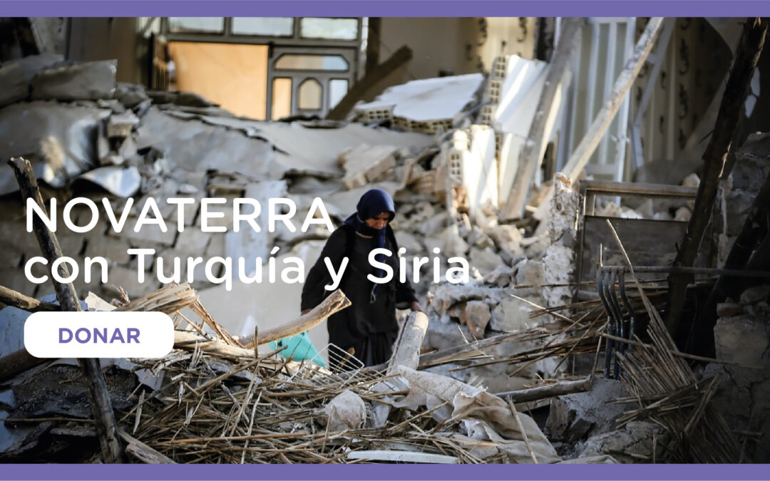NOVATERRA con Turquía y Siria. Colaboremos juntxs.