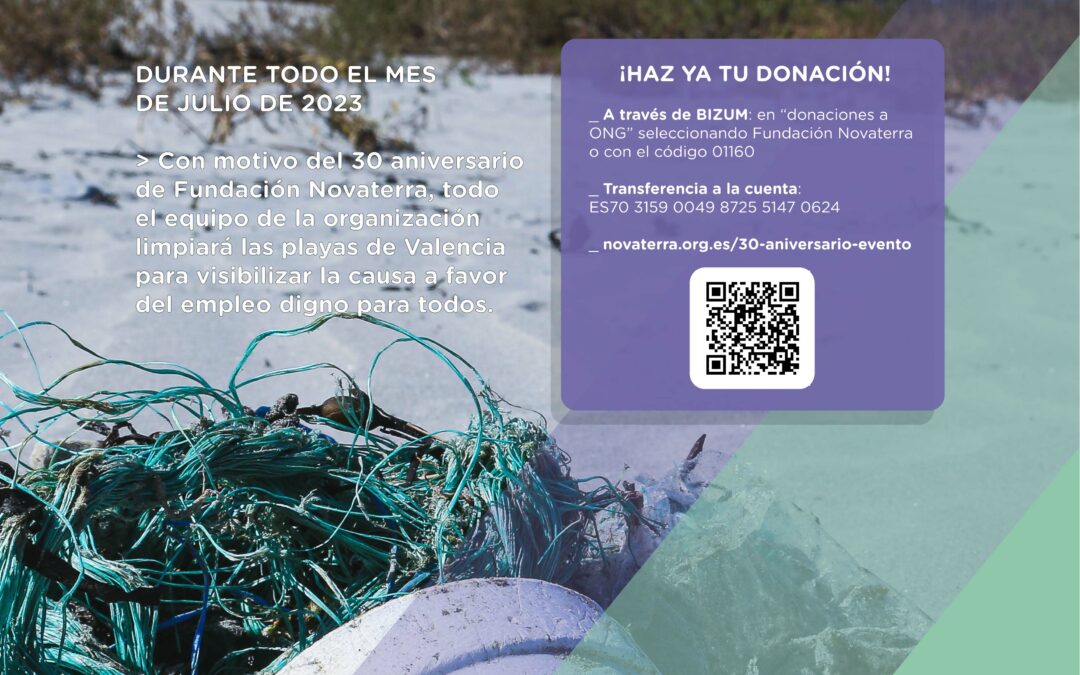 Reto Novaterra contra los contratos basura: LIMPIEZA DE PLAYAS DE VALENCIA