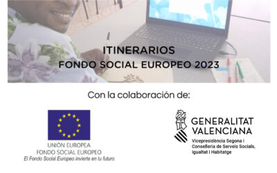 Proyecto de ITINERARIOS 2023 del FONDO SOCIAL EUROPEO.