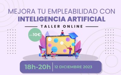 Nuevo taller online del Campus NOVATERRA de mejora de empleabilidad con Inteligencia Artificial