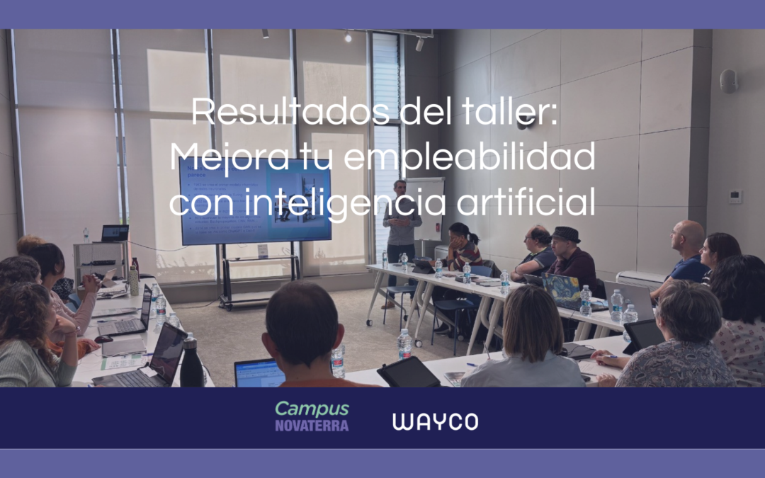Resultados del taller: Mejora tu empleabilidad con inteligencia artificial