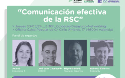 Próximo NOVA_Talks sobre Comunicación efectiva de la RSC este jueves 30/05/24