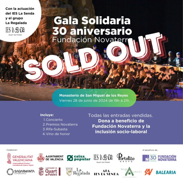 Post sold out gala Fundación Novaterra