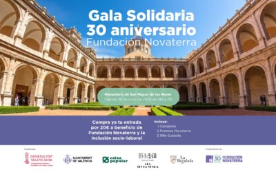 ¡Únete a nosotros para el gran evento de cierre del 30 aniversario de Fundación Novaterra!