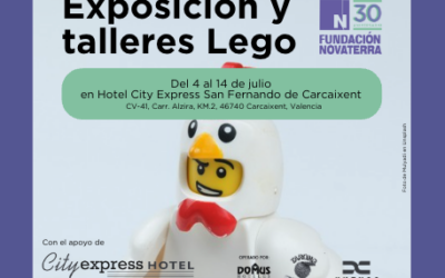 Exposición y Talleres infantiles de Lego a beneficio de Fundación Novaterra en Carcaixent