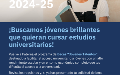 Programa de Becas “Jóvenes Talentos” de Aigües de Paterna