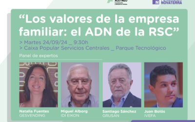 Novena Edición NOVA_Talks: «Los valores de la empresa familiar: el ADN de la RSC»