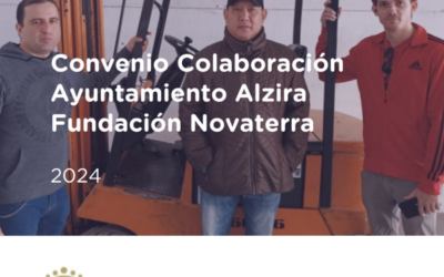 Fundación Novaterra y Ayuntamiento de Alzira impulsan la inserción laboral, ahora más que nunca