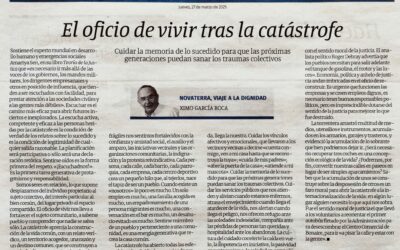 Comité de Presencia Pública de Fundación Novaterra: «El oficio de vivir tras la catástrofe»
